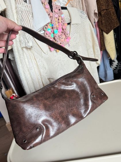 กระเป๋าสะพายไหล่น้ำตาล Hobo  รูปที่ 5