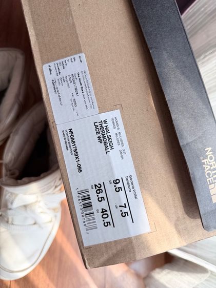 THE NORTH FACE W HALSEIGH THERMOBALL LACE WP - GARDENIA WHITE รูปที่ 2