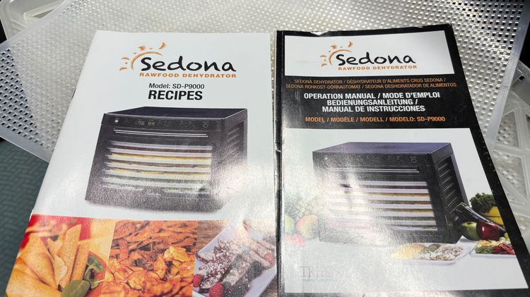 🔥 Tribest Sedona Food Dehydrator SD-P9000 Very Good Condition Complete Set พร้อมคู่มือ หนังสือสูตรอาหาร 🔥  รูปที่ 6