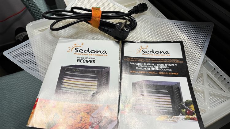 🔥 Tribest Sedona Food Dehydrator SD-P9000 Very Good Condition Complete Set พร้อมคู่มือ หนังสือสูตรอาหาร 🔥  รูปที่ 5