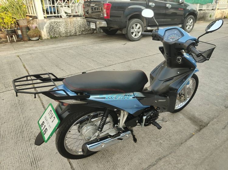 🛵ยังไงก็ขาย WAVE110 i ปี 52 เครื่องดี สีสวย สตาร์ทเท้า รถบ้านเดิมๆ เล่มชุดโอนครบ+เปลี่ยนถ่ายน้ำมันเครื่องฟรี ส่งฟรี30 ก.ม รูปที่ 7
