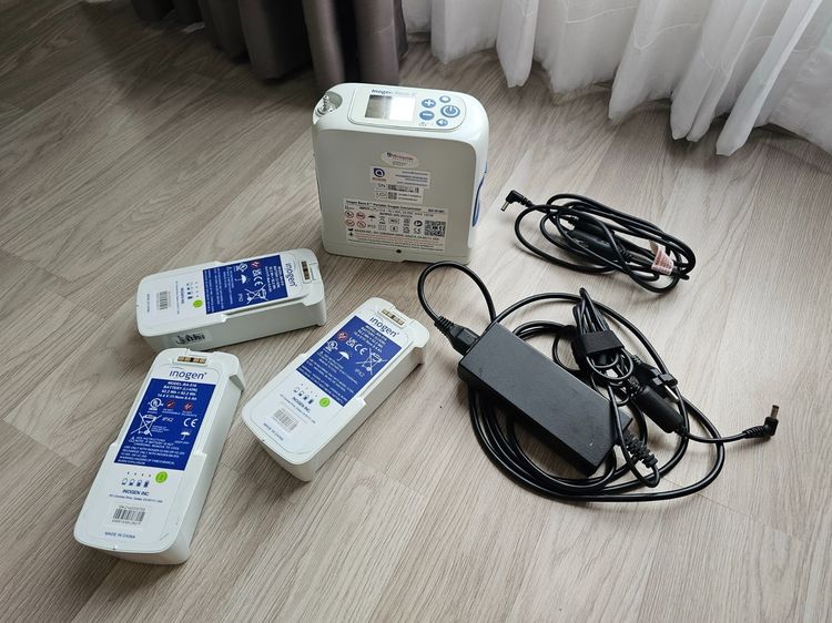 อุปกรณ์เพื่อสุขภาพ Inogen Rove 6 เครื่องผลิตออกซิเจนพกพา รุ่นท็อปสุด (มือสอง) – น้ำหนักเบา ขึ้นเครื่องบินได้