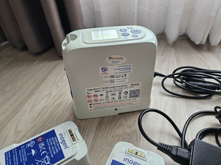 Inogen Rove 6 เครื่องผลิตออกซิเจนพกพา รุ่นท็อปสุด (มือสอง) – น้ำหนักเบา ขึ้นเครื่องบินได้ รูปที่ 2