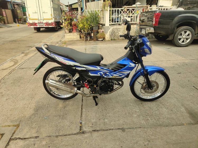 🛵ยังไงก็ขาย SONIC ปี 51 เครื่องดี สีสวย สตาร์ทเท้า รถบ้านเดิมๆ เล่มชุดโอนครบ+เปลี่ยนถ่ายน้ำมันเครื่องฟรี ส่งฟรี30 ก.ม รูปที่ 3