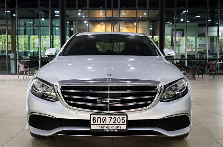 Mercedes-Benz E-Class 2017 E350 Sedan ปลั๊กอินไฮบริด (PHEV) ไม่ติดแก๊ส เกียร์อัตโนมัติ บรอนซ์เงิน รูปที่ 2