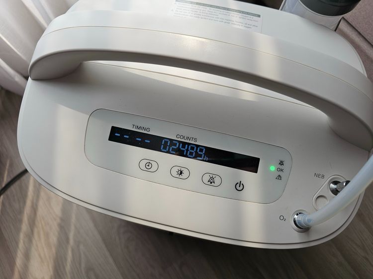 Yuwell 9F-5BW เครื่องผลิตออกซิเจน 5 ลิตร มือสอง - สภาพสวย ฟังก์ชันครบ เสียงเงียบ รูปที่ 4