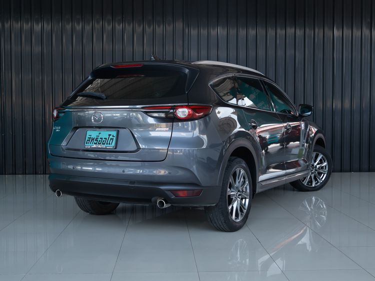 Mazda CX-8 2021 2.2 XDL Exclusive 4WD Utility-car ดีเซล ไม่ติดแก๊ส เกียร์อัตโนมัติ เทา รูปที่ 4