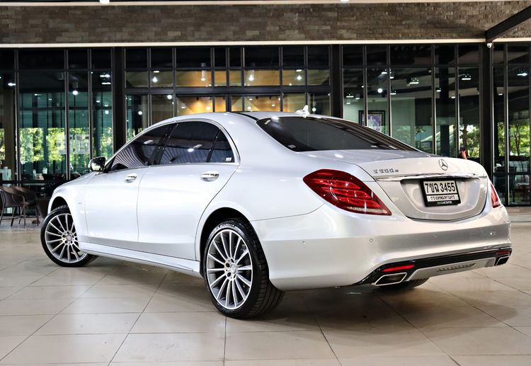 Mercedes-Benz S-Class 2016 S500 Sedan ปลั๊กอินไฮบริด (PHEV) ไม่ติดแก๊ส เกียร์อัตโนมัติ บรอนซ์เงิน รูปที่ 4