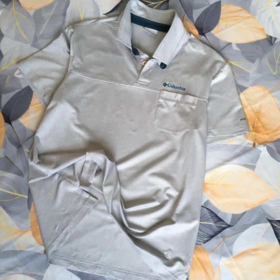 อื่นๆ แขนสั้น Columbia Omni-Wick เสื้อโปโลสีเทา มือสอง ของแท้ ไซส์ L สภาพดี