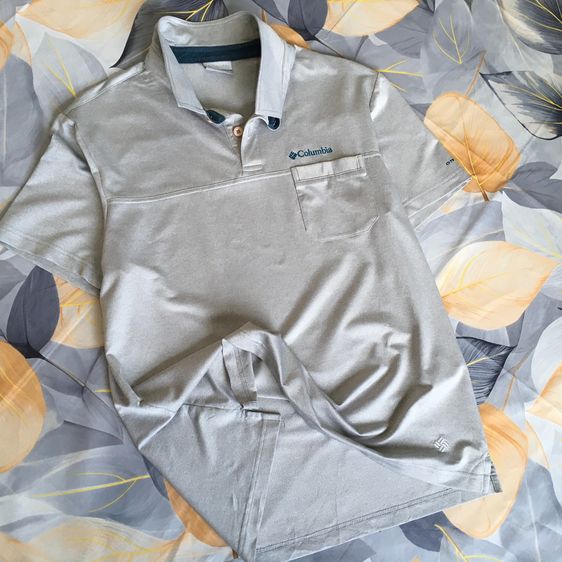 Columbia Omni-Wick เสื้อโปโลสีเทา มือสอง ของแท้ ไซส์ L สภาพดี รูปที่ 12