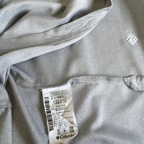 Columbia Omni-Wick เสื้อโปโลสีเทา มือสอง ของแท้ ไซส์ L สภาพดี รูปที่ 7