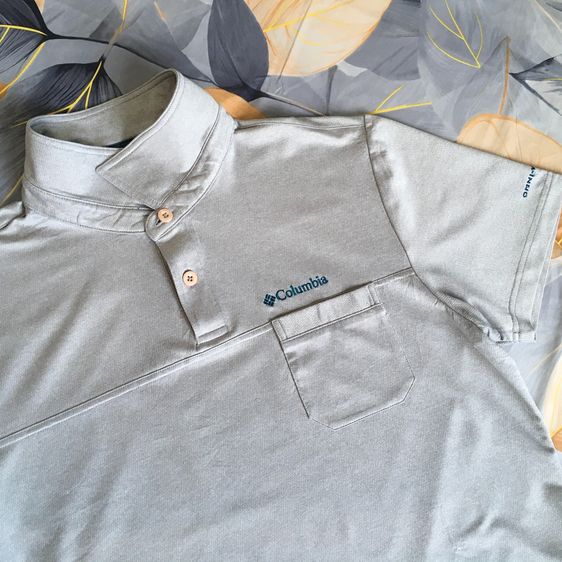 Columbia Omni-Wick เสื้อโปโลสีเทา มือสอง ของแท้ ไซส์ L สภาพดี รูปที่ 5