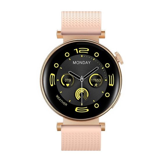 สมาร์ทวอทช์ดีไซน์สวย Smart Watch สี Rose Gold รูปที่ 6