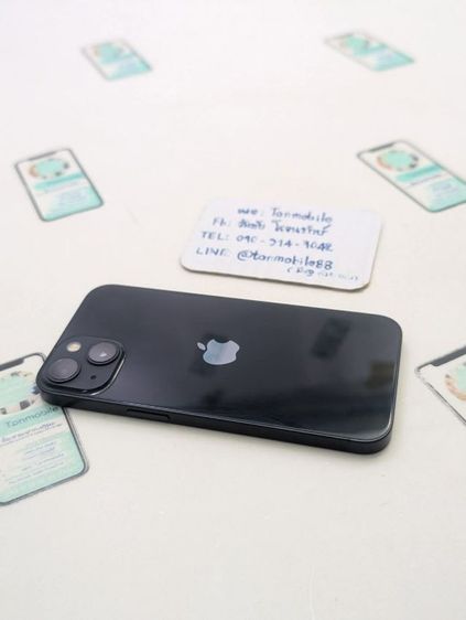 ขาย เทิร์น iPhone 13 128 Midnight ศูนย์ไทย สภาพสวย อุปกรณ์ครบยกกล่อง สุขภาพแบต 100 ประกันยาว 3 เดือน เพียง 11,590 บาท ครับ  รูปที่ 4