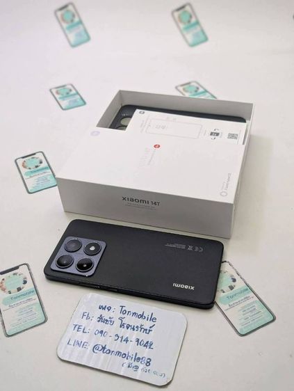 ขาย เทิร์น Xiaomi 14T Ram 12 Rom 256 ศูนย์ไทย สภาพสวย อุปกรณ์ครบยกกล่อง ถูกๆ เพียง 7,290 บาท เท่านั้น ครับ รูปที่ 2