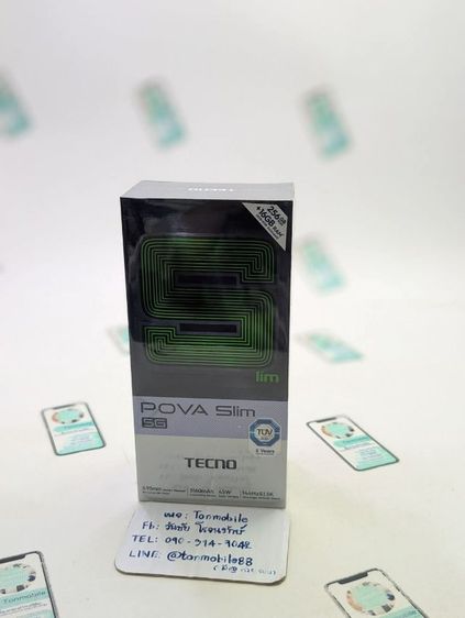 ขาย เทิร์น Tecno Pova Slim 5G Ram 8 Rom 256 ศูนย์ไทย ของใหม่มือ 1 ประกัน 1 ปี เพียง 7,290 บาท ครับ รูปที่ 4