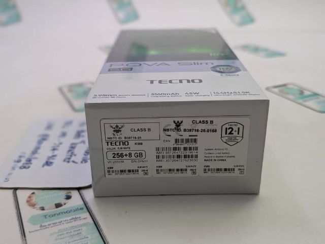 ขาย เทิร์น Tecno Pova Slim 5G Ram 8 Rom 256 ศูนย์ไทย ของใหม่มือ 1 ประกัน 1 ปี เพียง 7,290 บาท ครับ รูปที่ 5