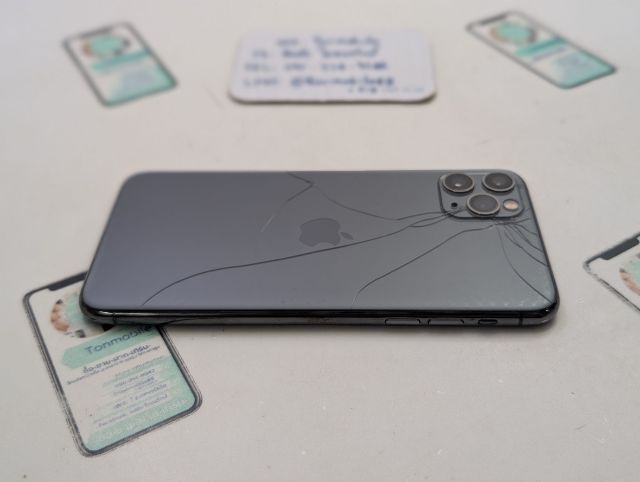 ขาย เทิร์น iPhone 11 Pro Max 512 Gb ศูนย์ไทย ขายตามสภาพ มีตัวเครื่องอย่างเดียว ไม่มีอุปกรณ์อื่น สุขภาพแบต 79 เพียง 5,990 บาท ครับ รูปที่ 3