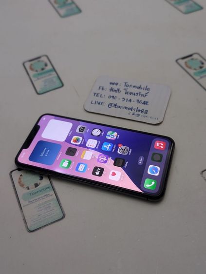 ขาย เทิร์น iPhone 11 Pro Max 512 Gb ศูนย์ไทย ขายตามสภาพ มีตัวเครื่องอย่างเดียว ไม่มีอุปกรณ์อื่น สุขภาพแบต 79 เพียง 5,990 บาท ครับ รูปที่ 2