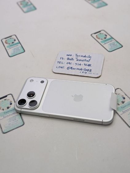 ขาย เทิร์น iPhone 17 Pro Max 256 Silver ศูนย์ไทย ของใหม่มือ 1 แกะเช็ค ประกันเดิน รอบชาร์จ 0 รอบ เพียง 45,590 บาท ครับ  รูปที่ 3