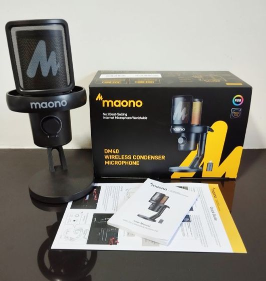 ไมค์ MAONO DM40 ใหม่ มือ1 แค่เปิดมาลอง