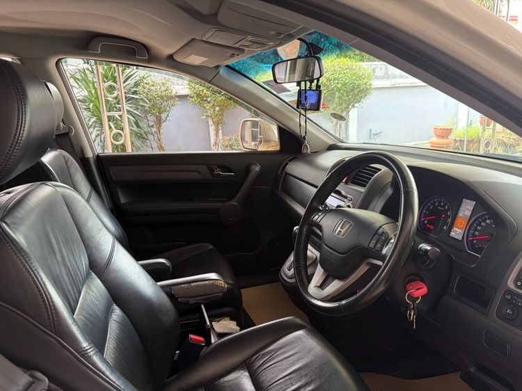 Honda CR-V 2009 2.4 E 2WD Sedan เบนซิน ไม่ติดแก๊ส เกียร์อัตโนมัติ ขาว รูปที่ 4