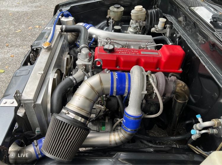 Nissan รุ่นอื่นๆ 1995 Sedan ดีเซล ไม่ติดแก๊ส เกียร์ธรรมดา ดำ รูปที่ 3