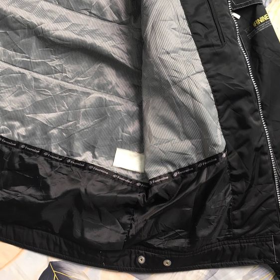 เสื้อแจ็คเก็ต Four Nine สีดำ งานแรร์ สไตล์วินเทจ สภาพดี รูปที่ 9