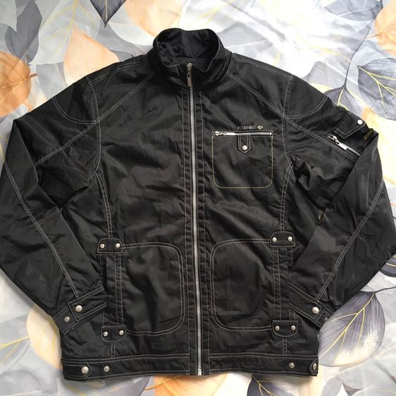 เสื้อแจ็คเก็ต Four Nine สีดำ งานแรร์ สไตล์วินเทจ สภาพดี รูปที่ 4