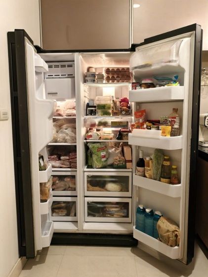 ขายตู้เย็น Samsung ขนาด 19 คิว (2 ประตู side by side) พร้อมใช้งาน รูปที่ 4