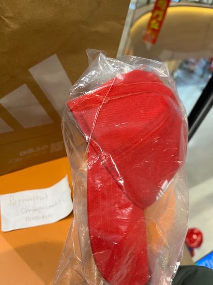 หมวกแก๊ป Adidas Adicolor Trefoil สีแดง🔴 รูปที่ 2