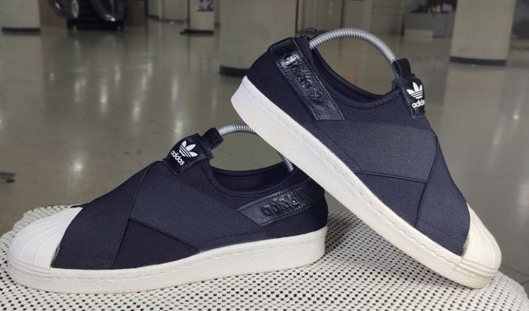 รองเท้า💥adidas Slip - On💥ของแท้‼️พื้นเดิมๆ นิ่ม เบา สวย สภาพดี💥ไซร์ 40 รูปที่ 9