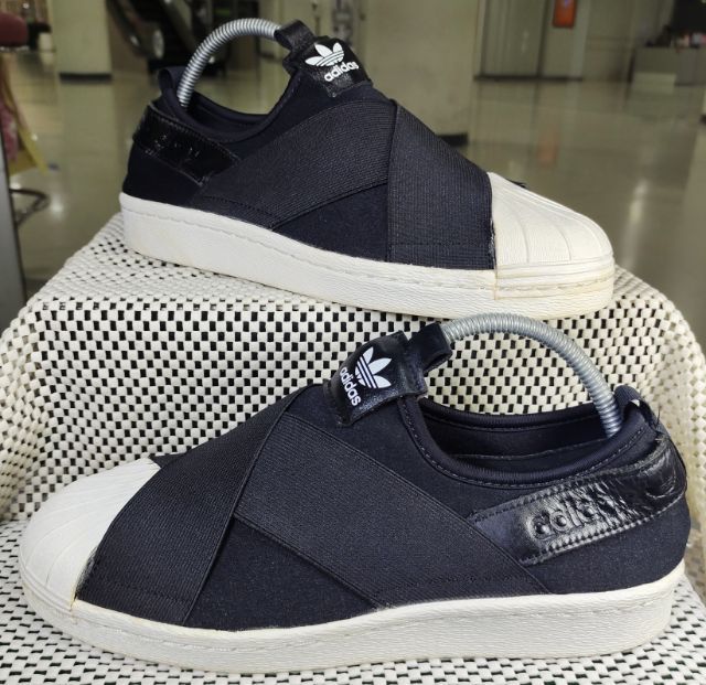 รองเท้า💥adidas Slip - On💥ของแท้‼️พื้นเดิมๆ นิ่ม เบา สวย สภาพดี💥ไซร์ 40 รูปที่ 2