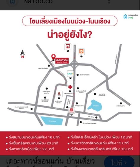 ใช่ ที่ดินใกล้ อำเภอเมืองขอนแก่น รูปที่ 3