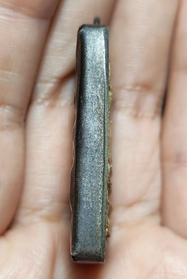 🍄พระสมเด็จ วัดระฆัง พิมพ์ใหญ่ เลี่ยมเงินเก่า🍄 รูปที่ 3