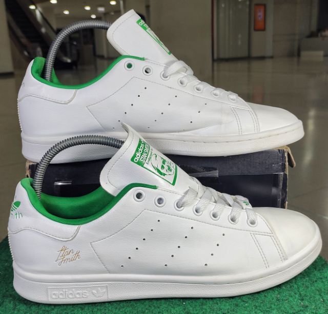 รองเท้า💥adidas stansmith Primegreen💥ของแท้‼️สวยๆ เดิมๆ สภาพดี💥ไซร์ 44.5  รูปที่ 9