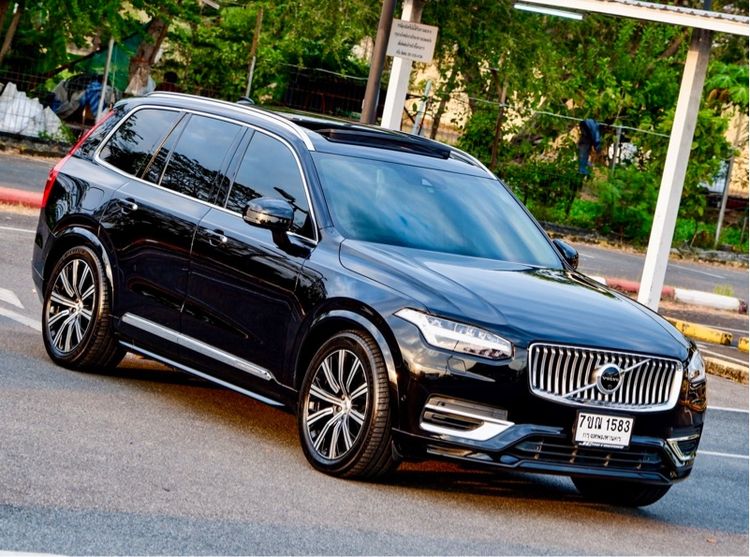 Volvo XC90 2019 2.0 T8 Inscription 4WD Utility-car ปลั๊กอินไฮบริด (PHEV) ไม่ติดแก๊ส เกียร์อัตโนมัติ ดำ รูปที่ 3