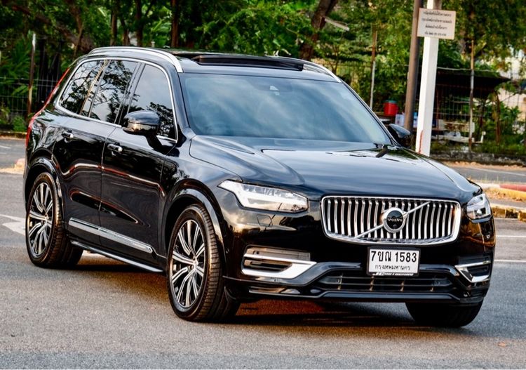 Volvo XC90 2019 2.0 T8 Inscription 4WD Utility-car ปลั๊กอินไฮบริด (PHEV) ไม่ติดแก๊ส เกียร์อัตโนมัติ ดำ