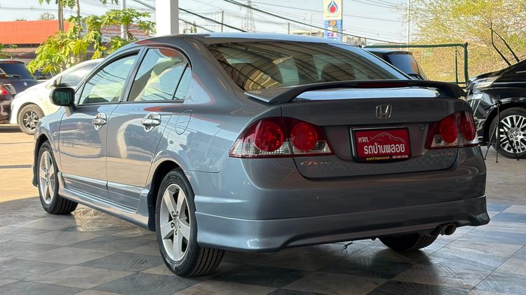 Honda Civic 2008 1.8 E i-VTEC Sedan เบนซิน ไม่ติดแก๊ส เกียร์อัตโนมัติ เทา รูปที่ 4