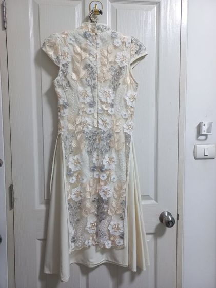 เดรส กี่เพ้า ชุดจีน กระโปรงยาว สวยๆ มือสอง 99บาท  รับตรุษจีน พร้อมส่งทั่วไทย รูปที่ 15