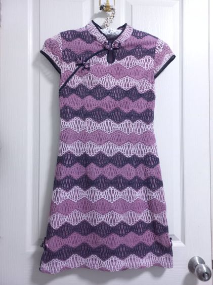 เดรส กี่เพ้า ชุดจีน กระโปรงยาว สวยๆ มือสอง 99บาท  รับตรุษจีน พร้อมส่งทั่วไทย รูปที่ 9