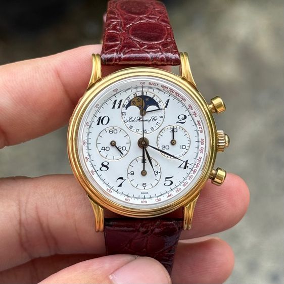 Ed Heuer and Cie Moonphase Chronograph 125th Anniversary