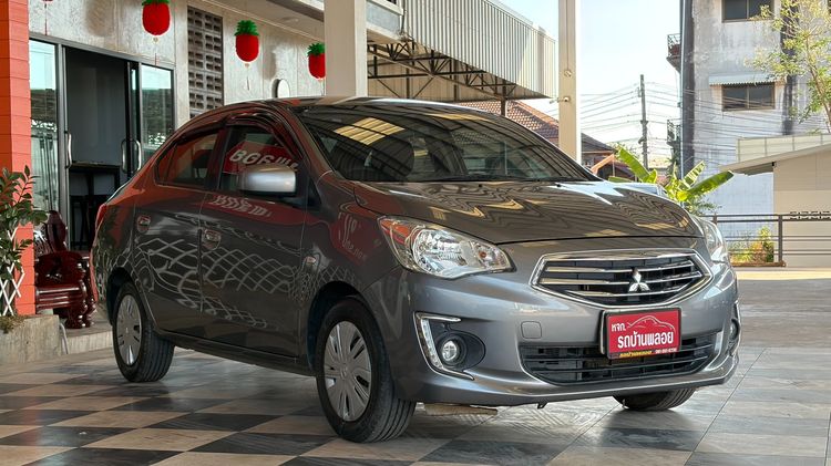 Mitsubishi Attrage 2018 1.2 GLX Sedan เบนซิน ไม่ติดแก๊ส เกียร์อัตโนมัติ บรอนซ์เงิน รูปที่ 3