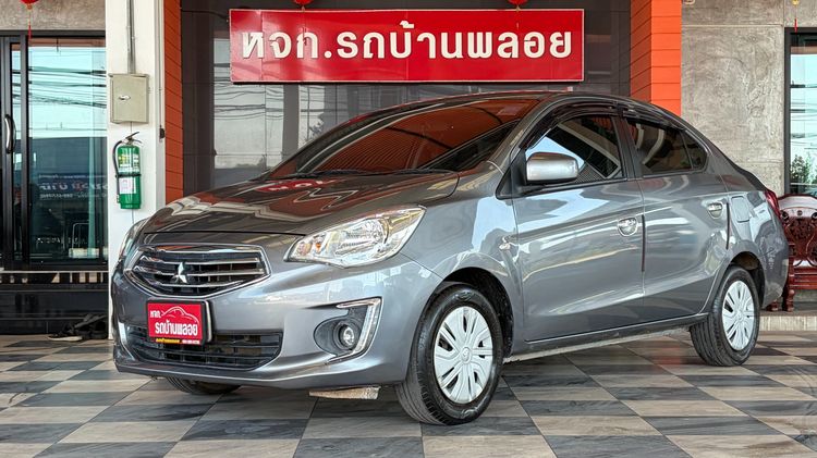 รถ Mitsubishi Attrage 1.2 GLX สี บรอนซ์เงิน