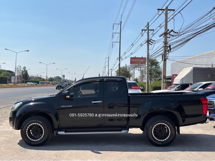 Isuzu D-MAX 2012 2.5 Hi-Lander Z Prestige Ddi VGS Turbo Pickup ดีเซล เกียร์ธรรมดา ดำ รูปที่ 3