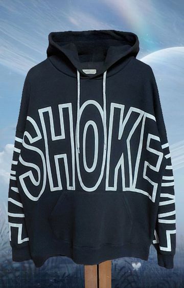 ดำ อื่นๆ แขนยาว สเวตเชิ้ต อื่นๆ เสื้อ Shoke Sweater Hood Shirt