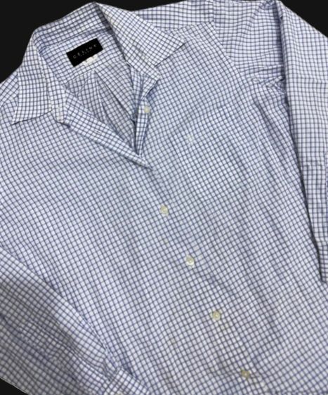 เสื้อ shirt แขนยาว  Celine Paris Square Patterned Shirt Button Ups  รูปที่ 5