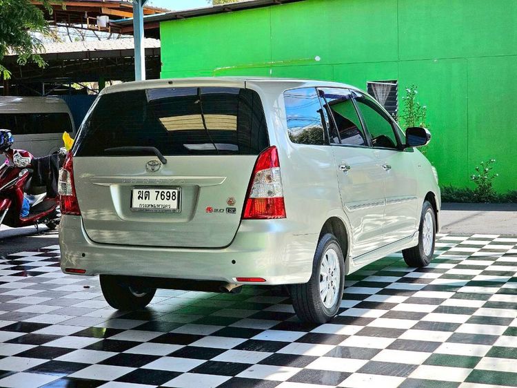 Toyota Innova 2013 2.0 G Utility-car เบนซิน LPG เกียร์อัตโนมัติ บรอนซ์เงิน รูปที่ 4