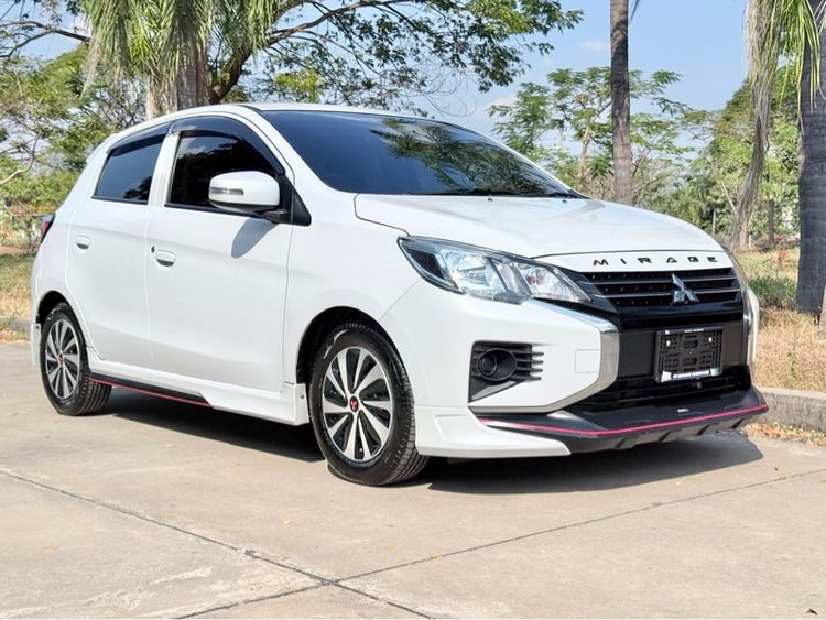 Mitsubishi Mirage 2022 1.2 GLX เบนซิน เกียร์อัตโนมัติ ขาว รูปที่ 2