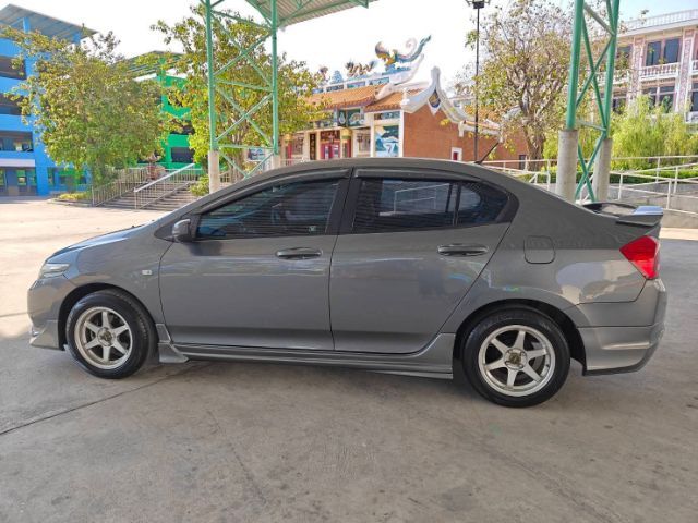Honda City 2012 1.5 S Sedan เบนซิน ไม่ติดแก๊ส เกียร์อัตโนมัติ เทา รูปที่ 4